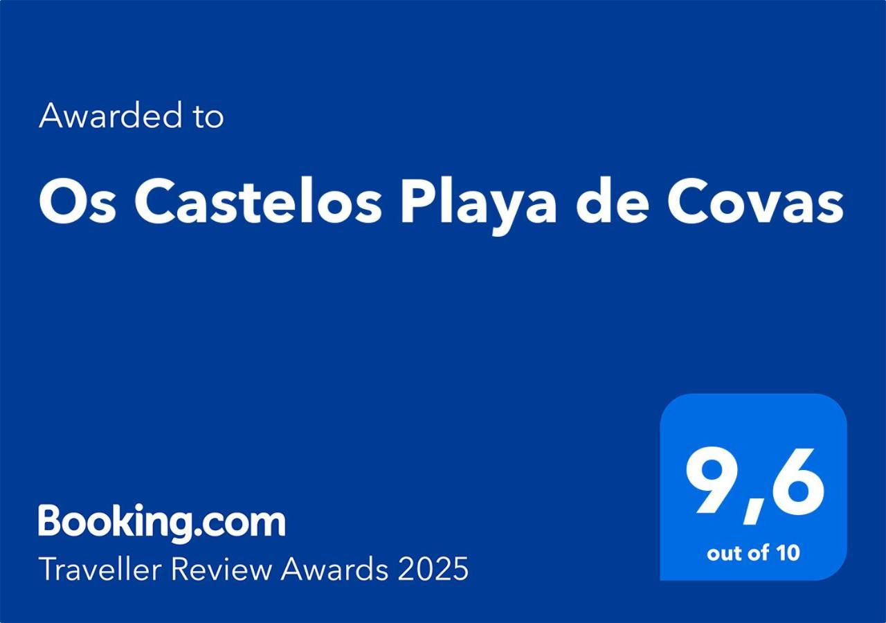 Os Castelos Playa De Covas Вивейро Екстериор снимка
